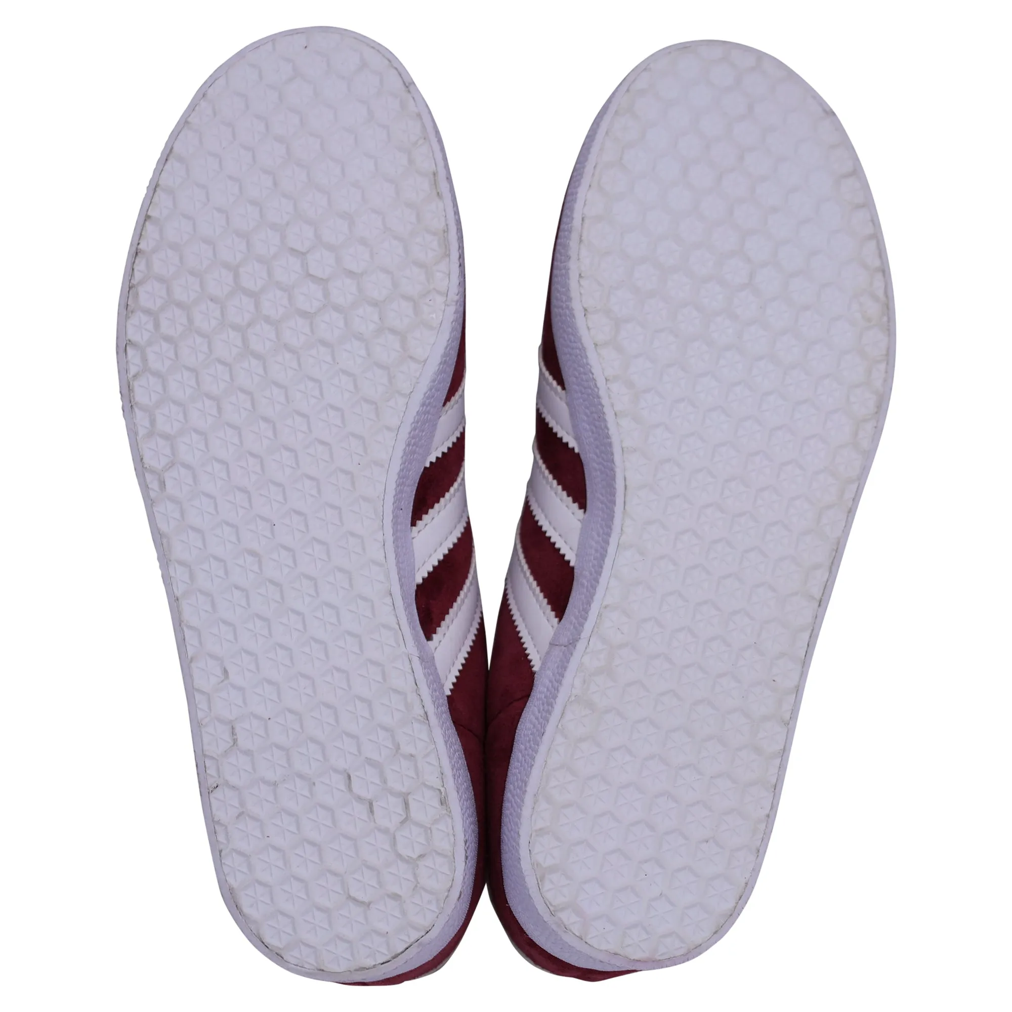 Adidas Gazelle Sneakers in Burgundy Suede
