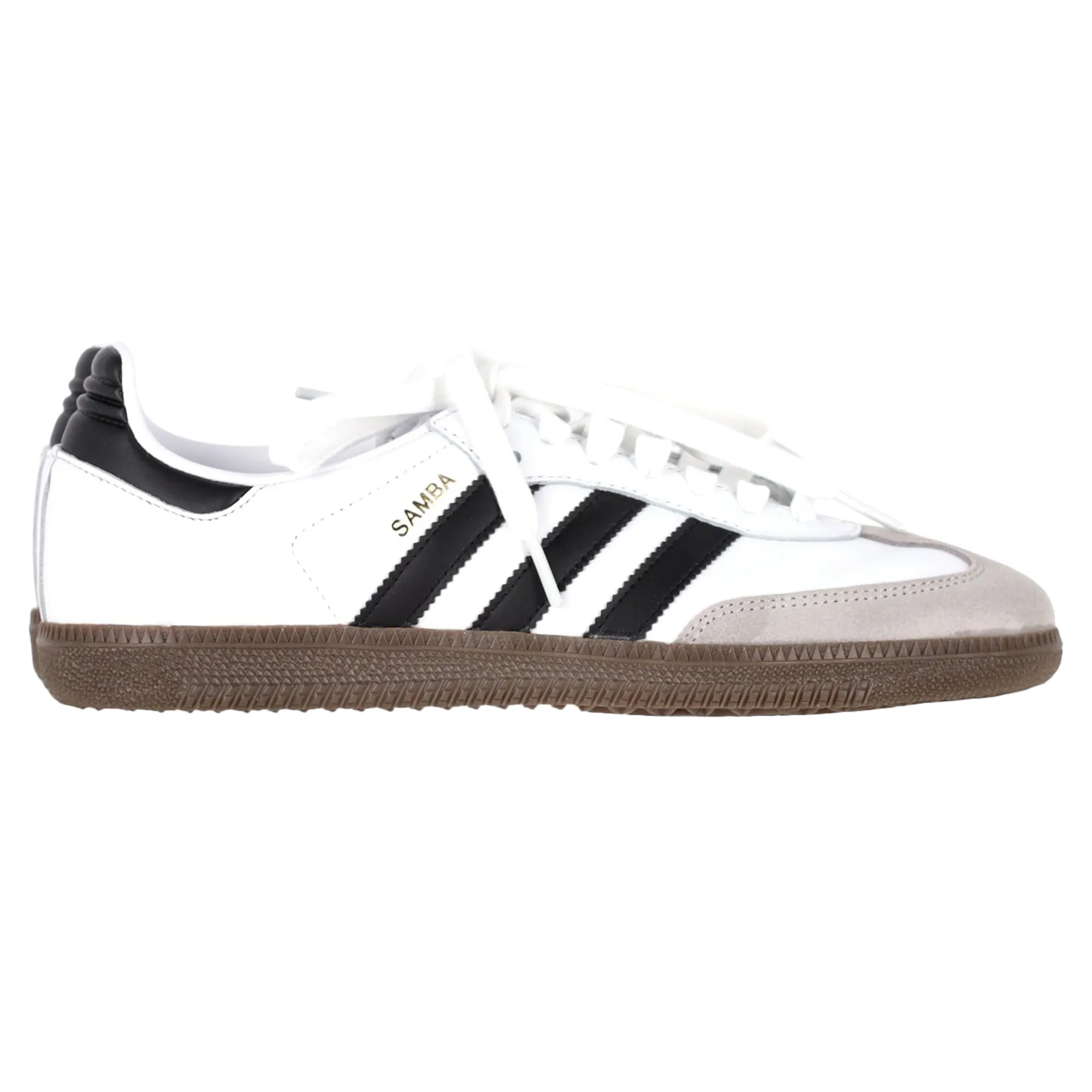 Adidas Samba OG Sneakers in White Leather