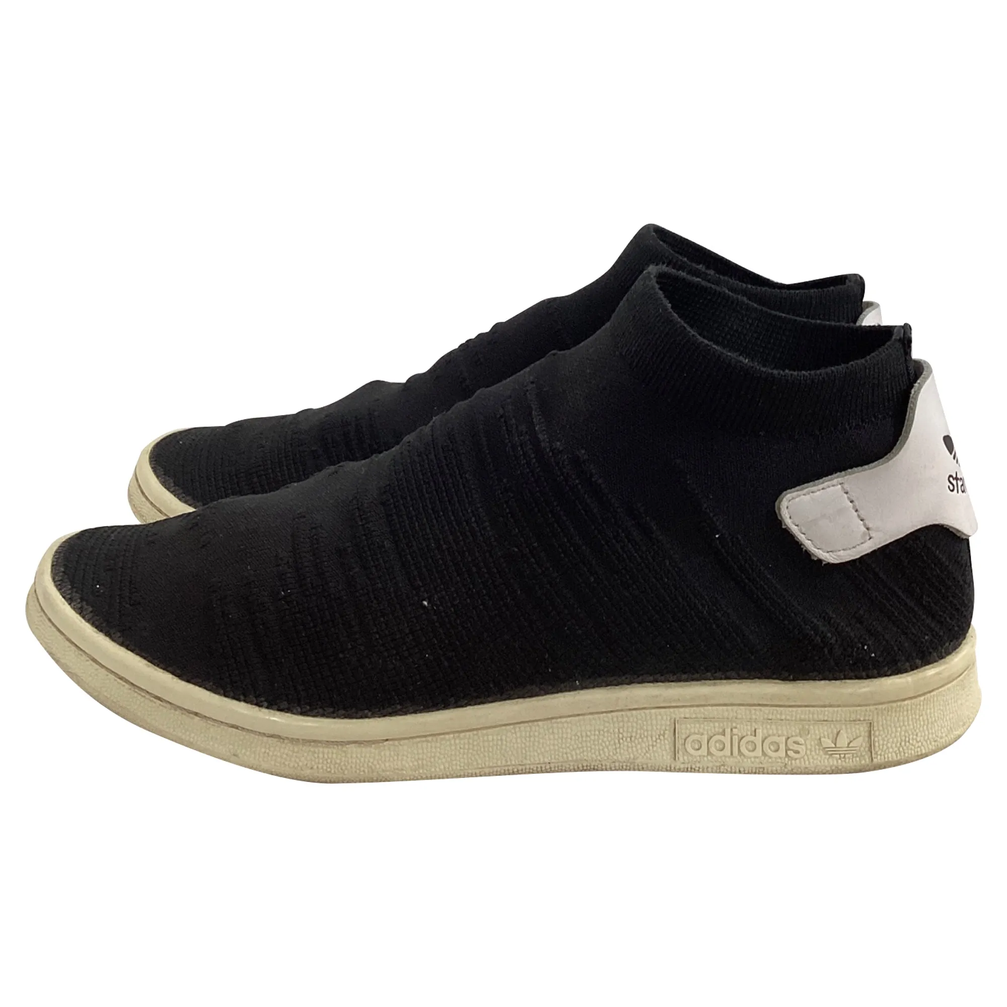 Adidas Stan Smith Shock Primeknit Sneakers in Black Polyester
