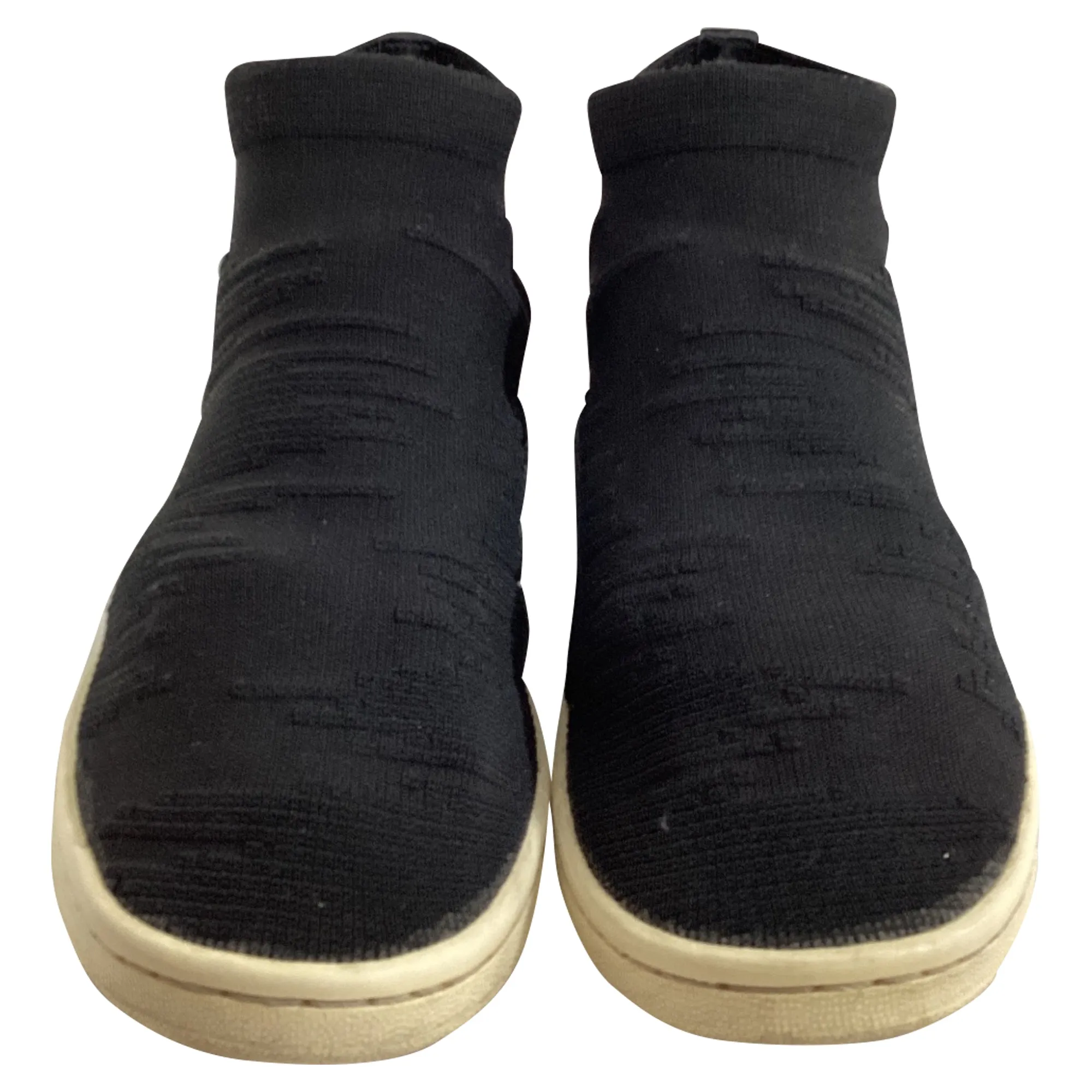 Adidas Stan Smith Shock Primeknit Sneakers in Black Polyester