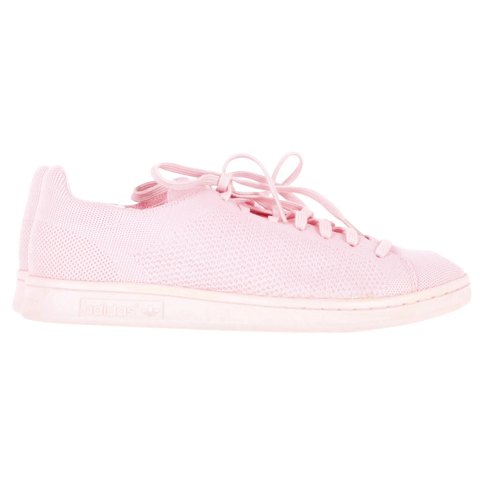 Adidas Stan Smith Sneakers in Pink Primeknit Fabric