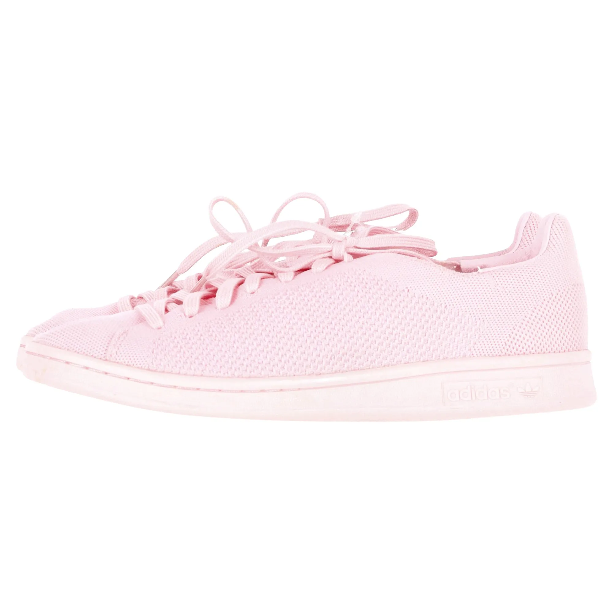 Adidas Stan Smith Sneakers in Pink Primeknit Fabric