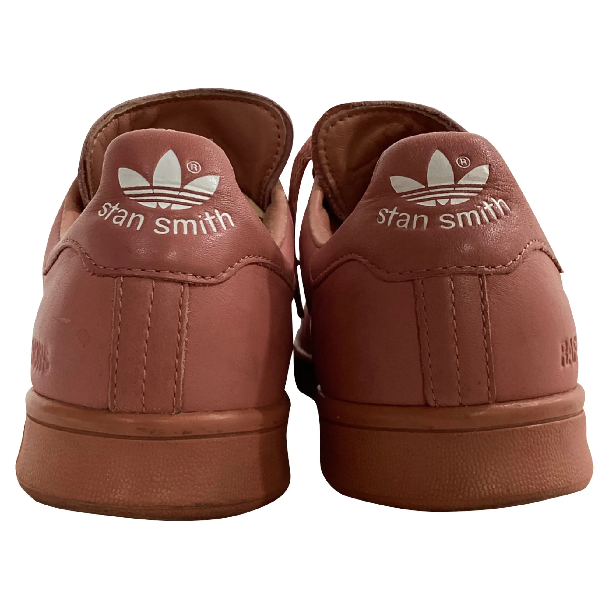 Adidas x Raf Simons Stan Smith Sneakers in Pink Leather