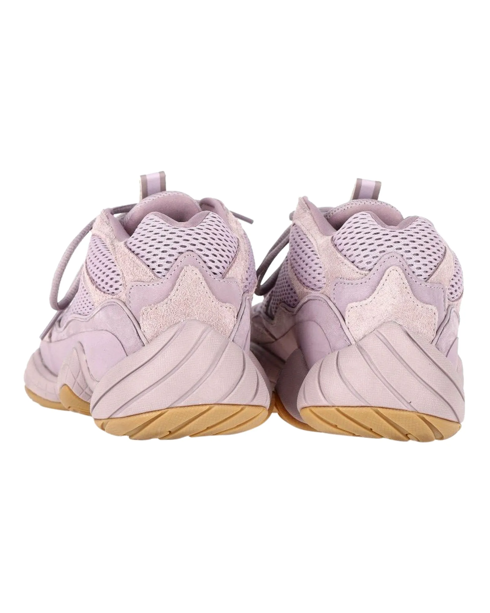 Adidas x Yeezy 500 Soft Vision Sneakers in Pastel Purple Suede