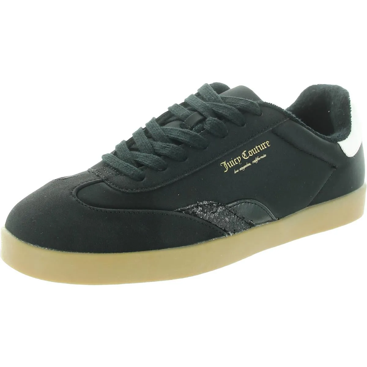 Anvil Womens Lace-Up Faux Leather Casual And Fashion Sneakers