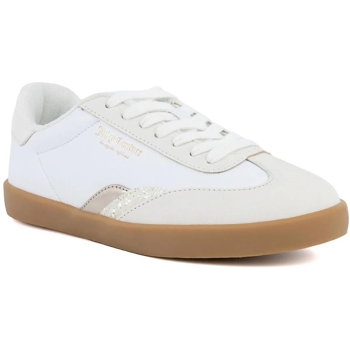Anvil Womens Lace-Up Faux Leather Casual And Fashion Sneakers
