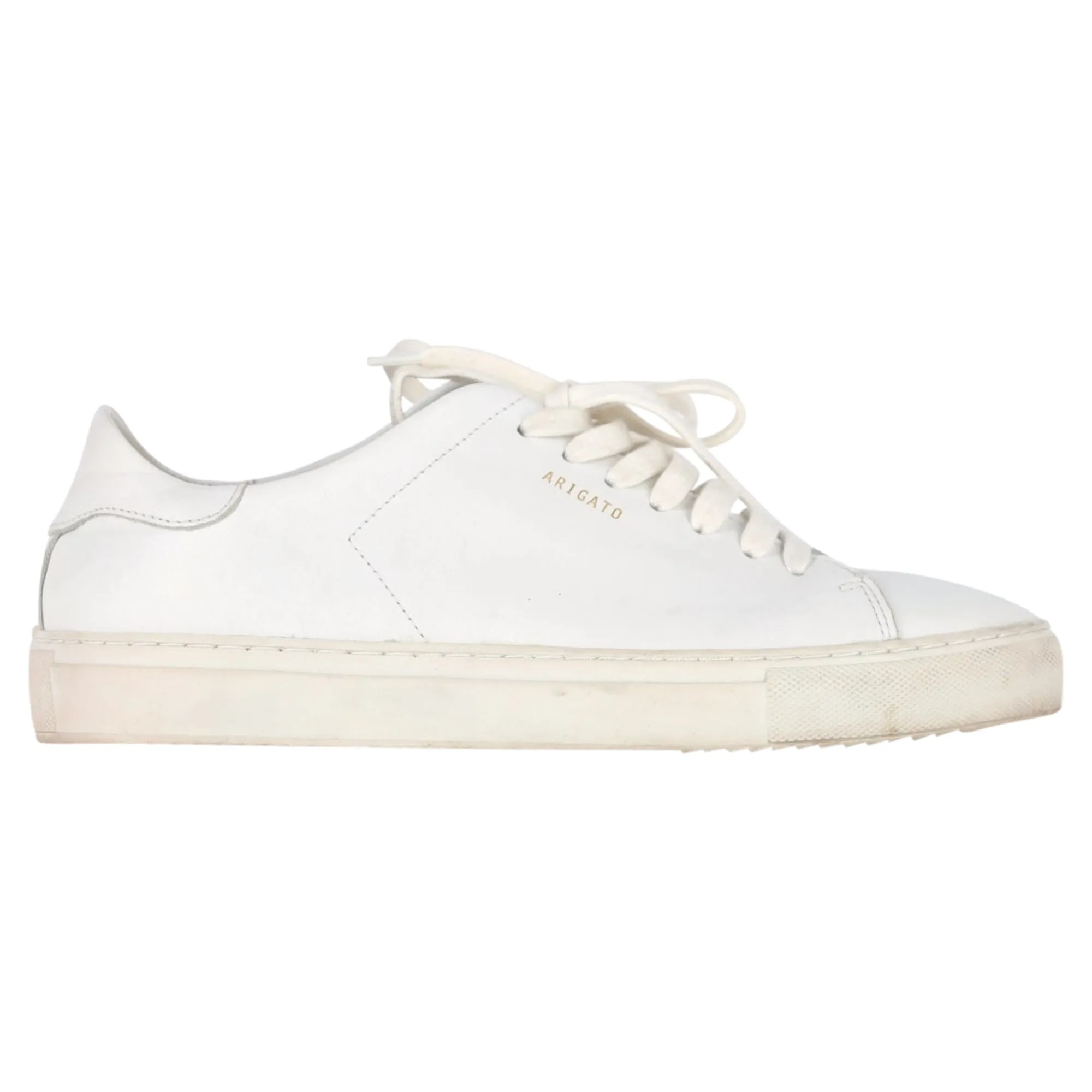 Axel Arigato Clean 90' Low Top Sneakers in White Leather