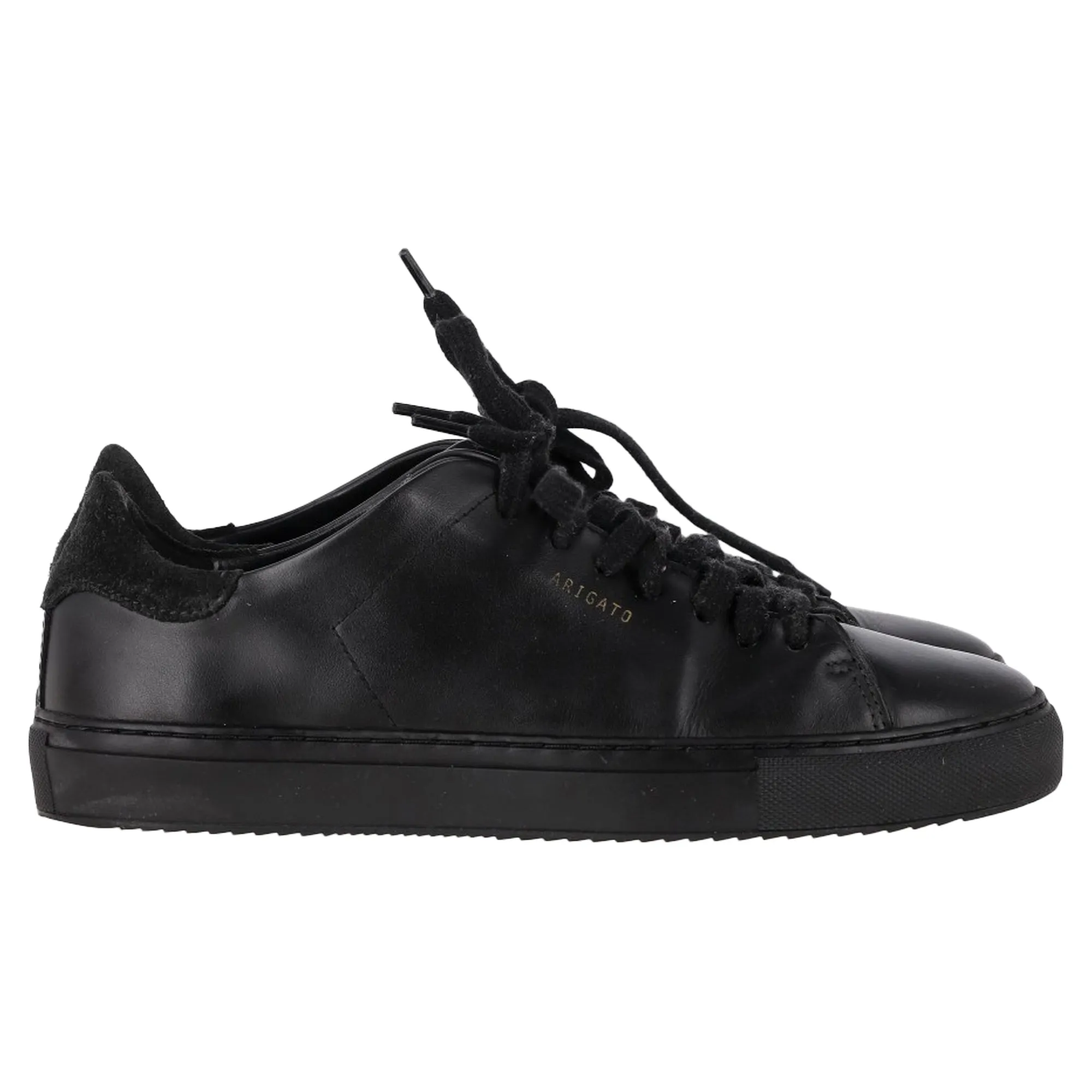 Axel Arigato Clean 90 Sneakers in Black Leather
