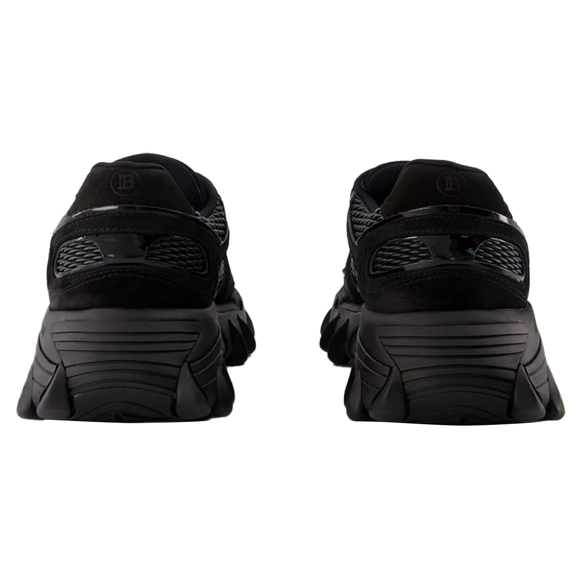 B-East Sneakers - Balmain - Leather - Black