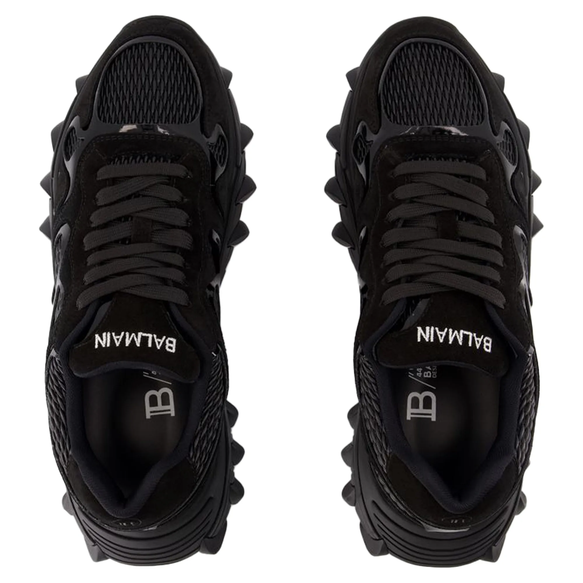 B-East Sneakers - Balmain - Leather - Black