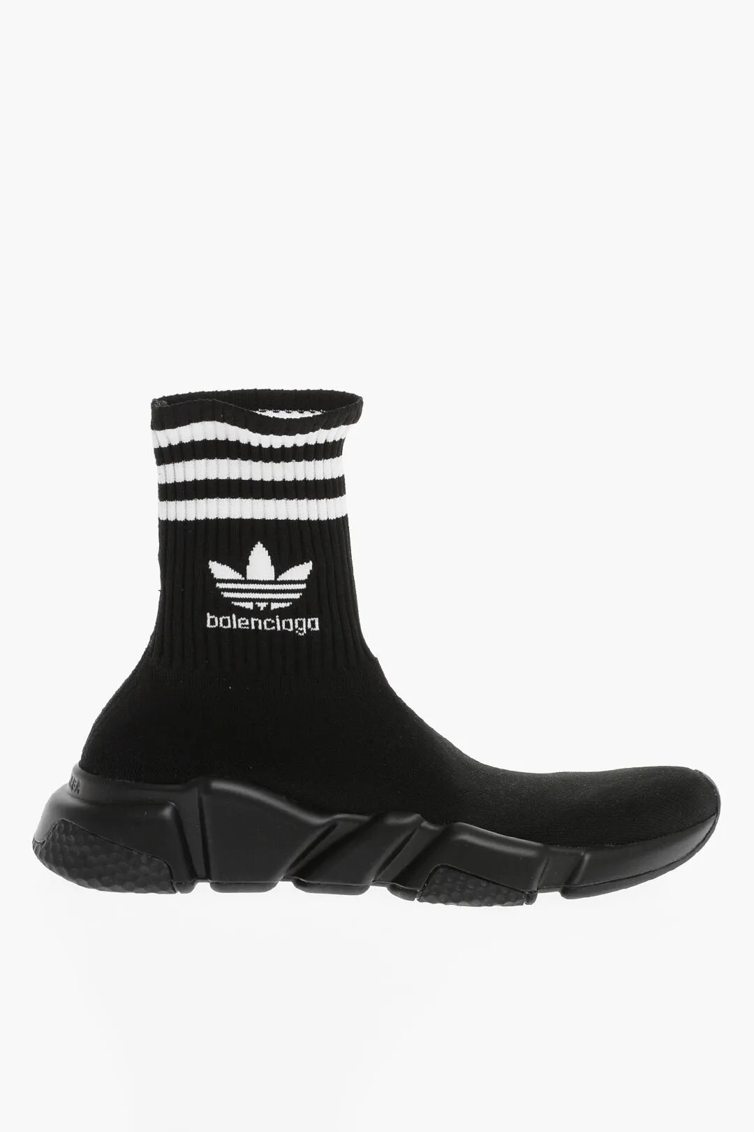 Balenciaga Adidas Logo Print Speed Sock Sneakers