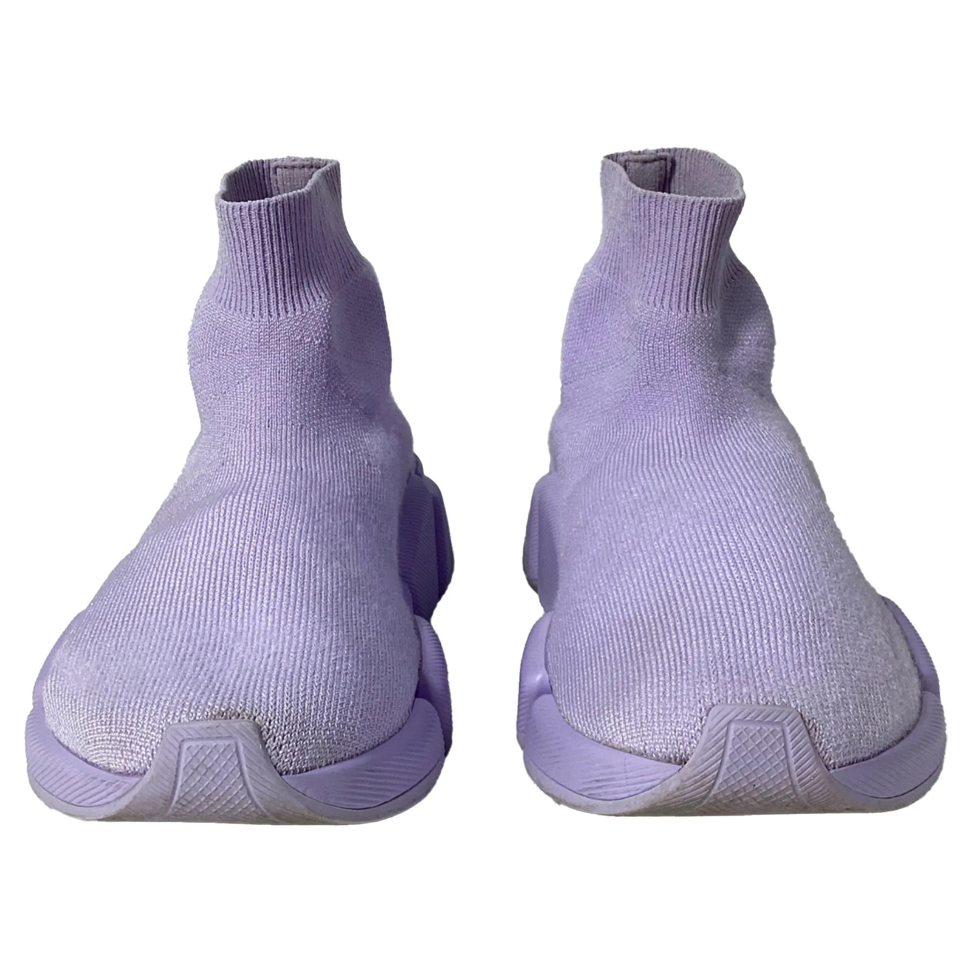 Balenciaga Speed 2.0 Trainer Shoes in Purple Polyester