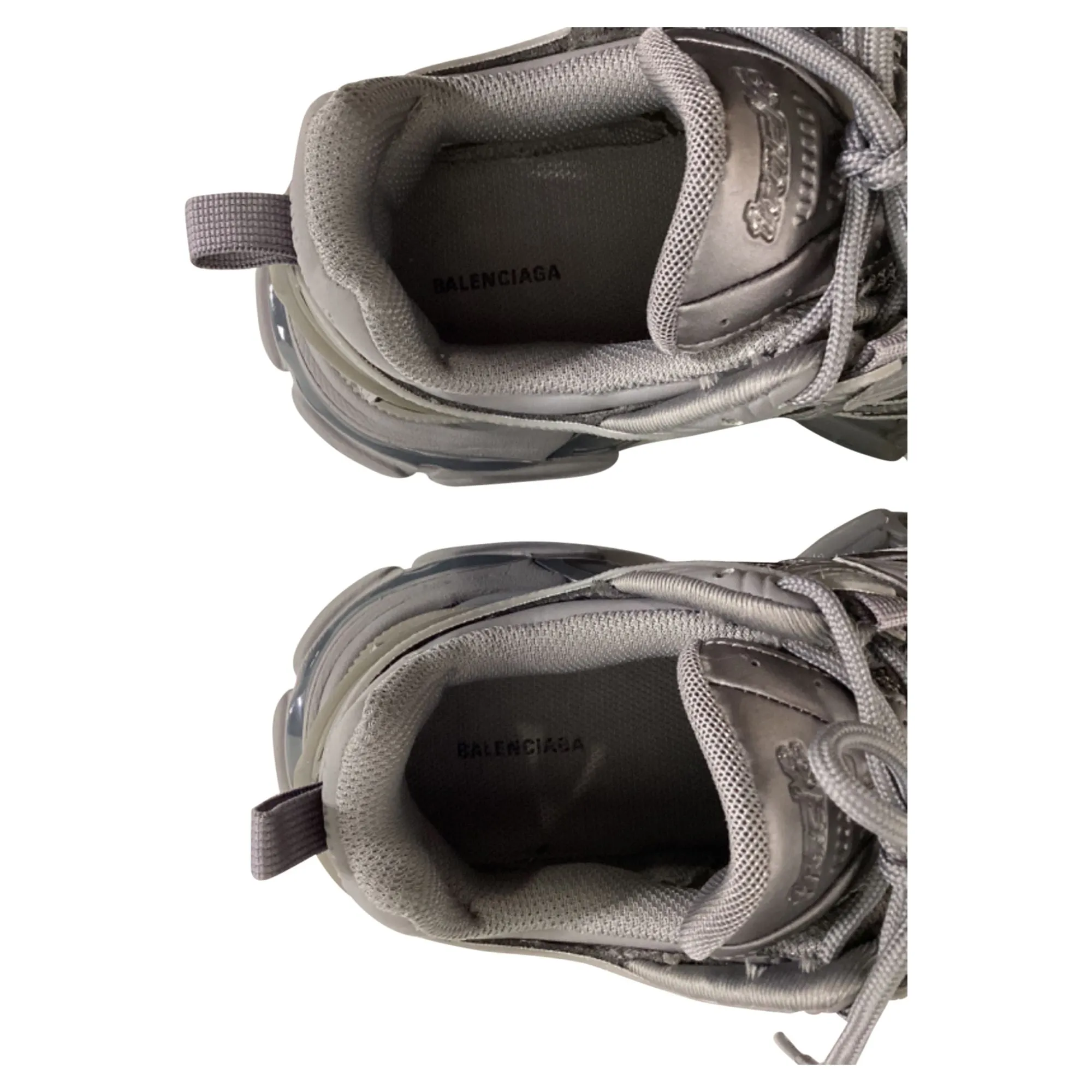 Balenciaga Track.2 Sneakers in Dark Grey Polyurethane