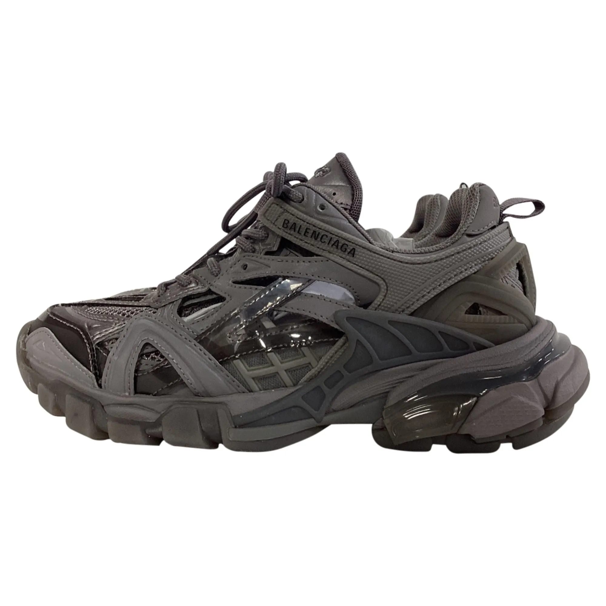 Balenciaga Track.2 Sneakers in Dark Grey Polyurethane