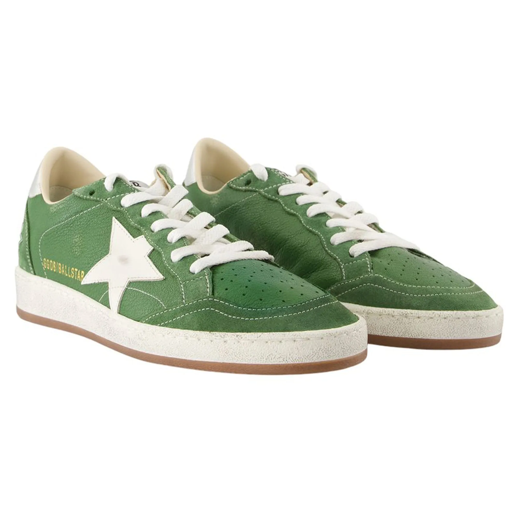 Ballstar Sneakers - Golden Goose Deluxe Brand - Leather - Green