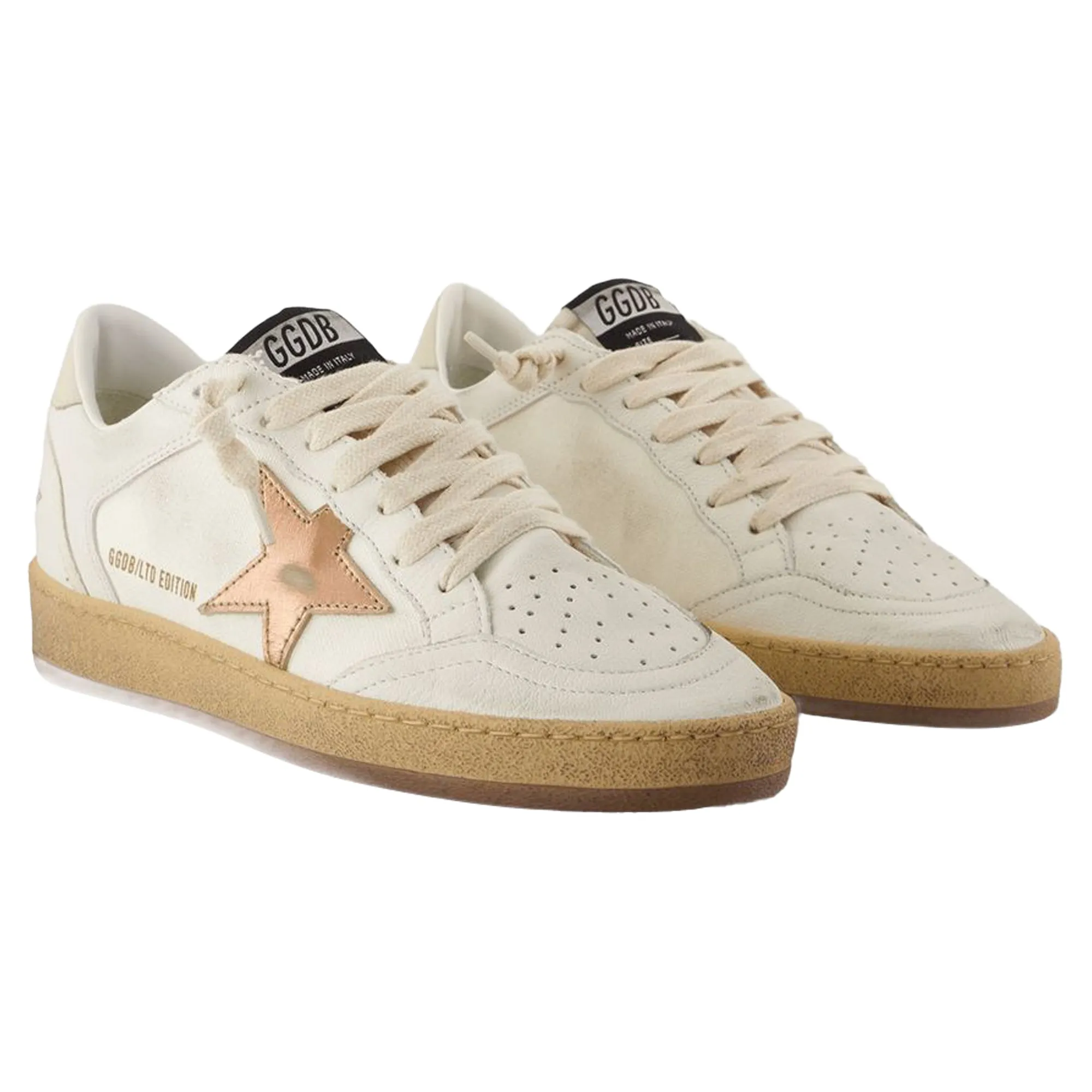 Ballstar Sneakers - Golden Goose Deluxe Brand - Leather - White
