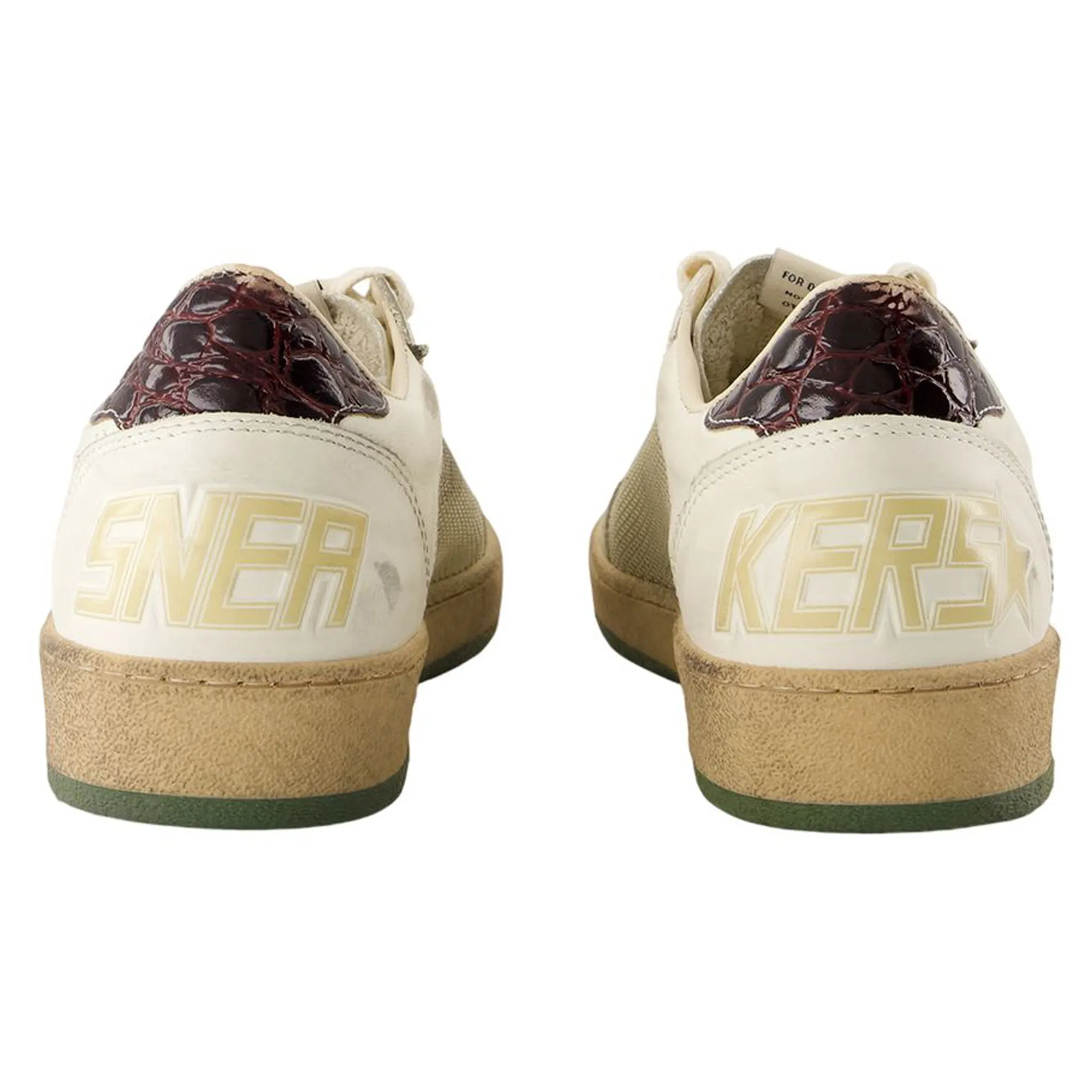 Ballstar Sneakers - Golden Goose Deluxe Brand - Leather - White