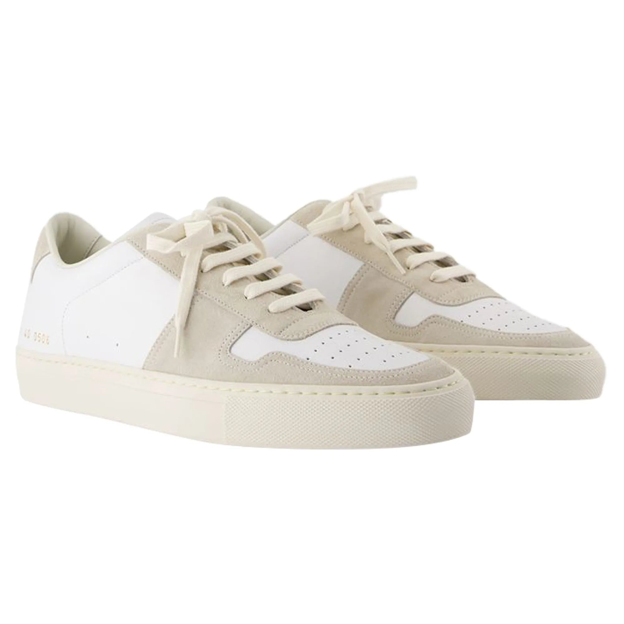 Bball Duo Sneakers - COMMON PROJECTS - Leather - White