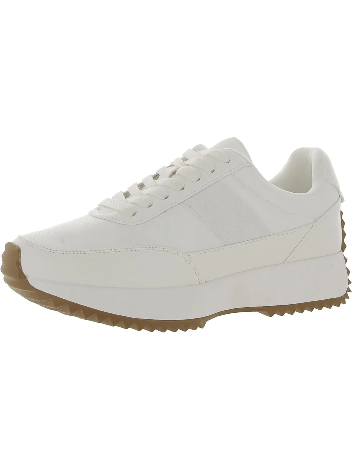 Bettie Womens Faux Leather Lifestyle Casual and Fashion Sneakers