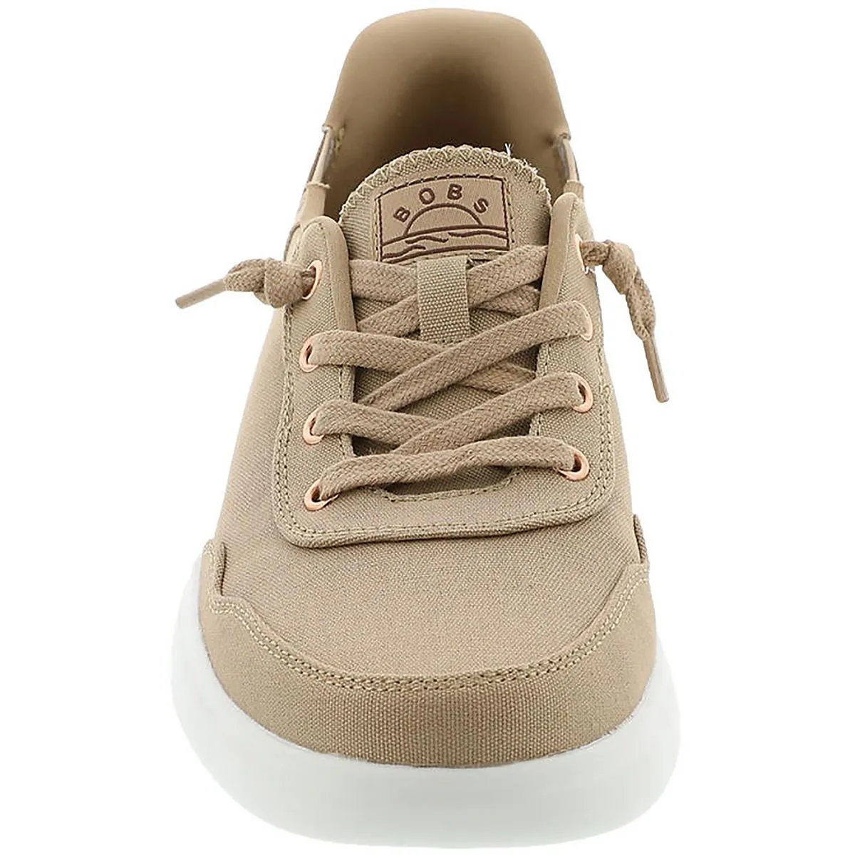 Bobs Skipper Womens Memory Foam Manmade Slip-On Sneakers