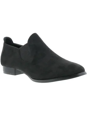 Brynn Womens Faux Suede Loafer Slip-On Sneakers