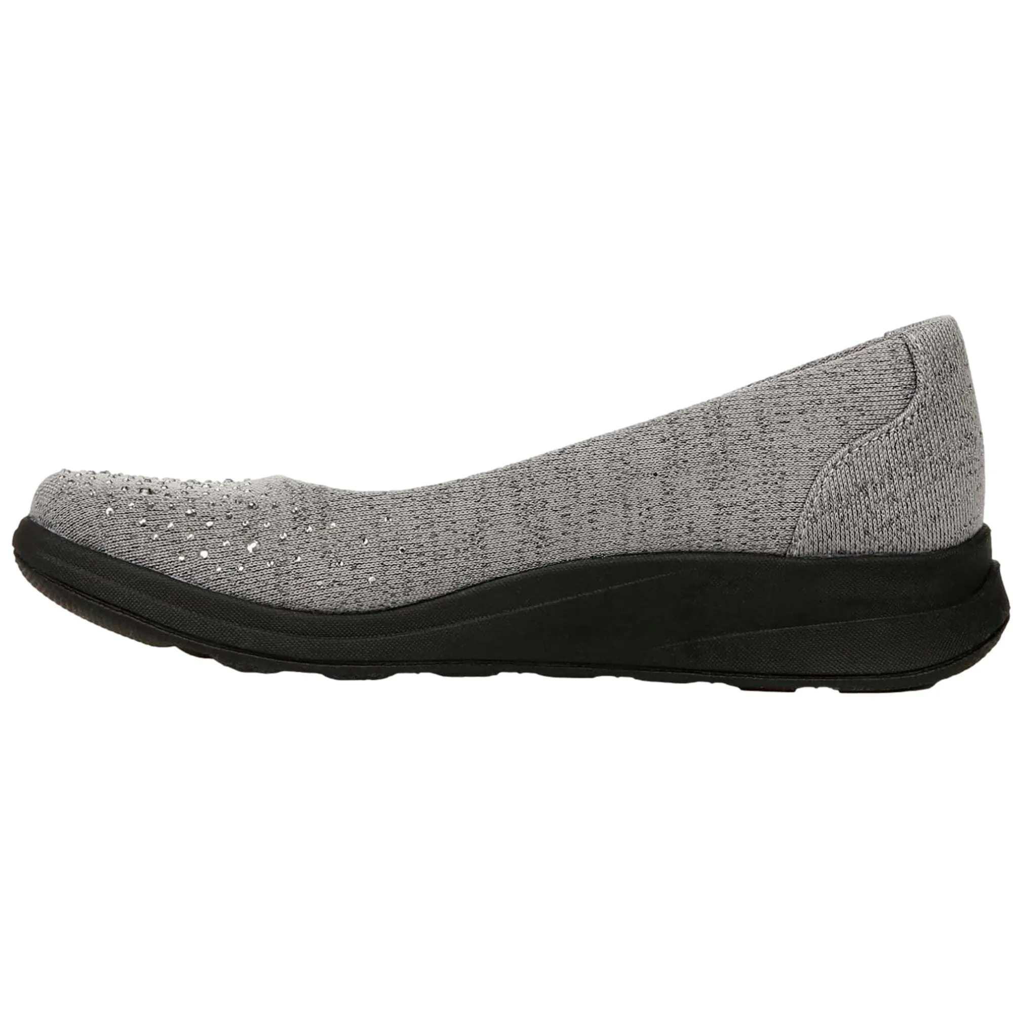 Bzees Golden Bright Slip-Ons Grey / Black  I8353F1020 Women's