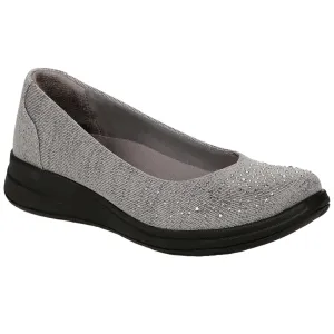 Bzees Golden Bright Slip-Ons Grey / Black  I8353F1020 Women's