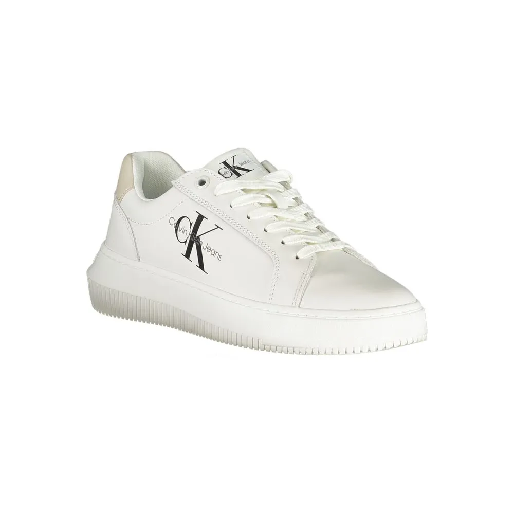 Calvin Klein Chic Lace-Up Sneakers with Contrast Women's Details