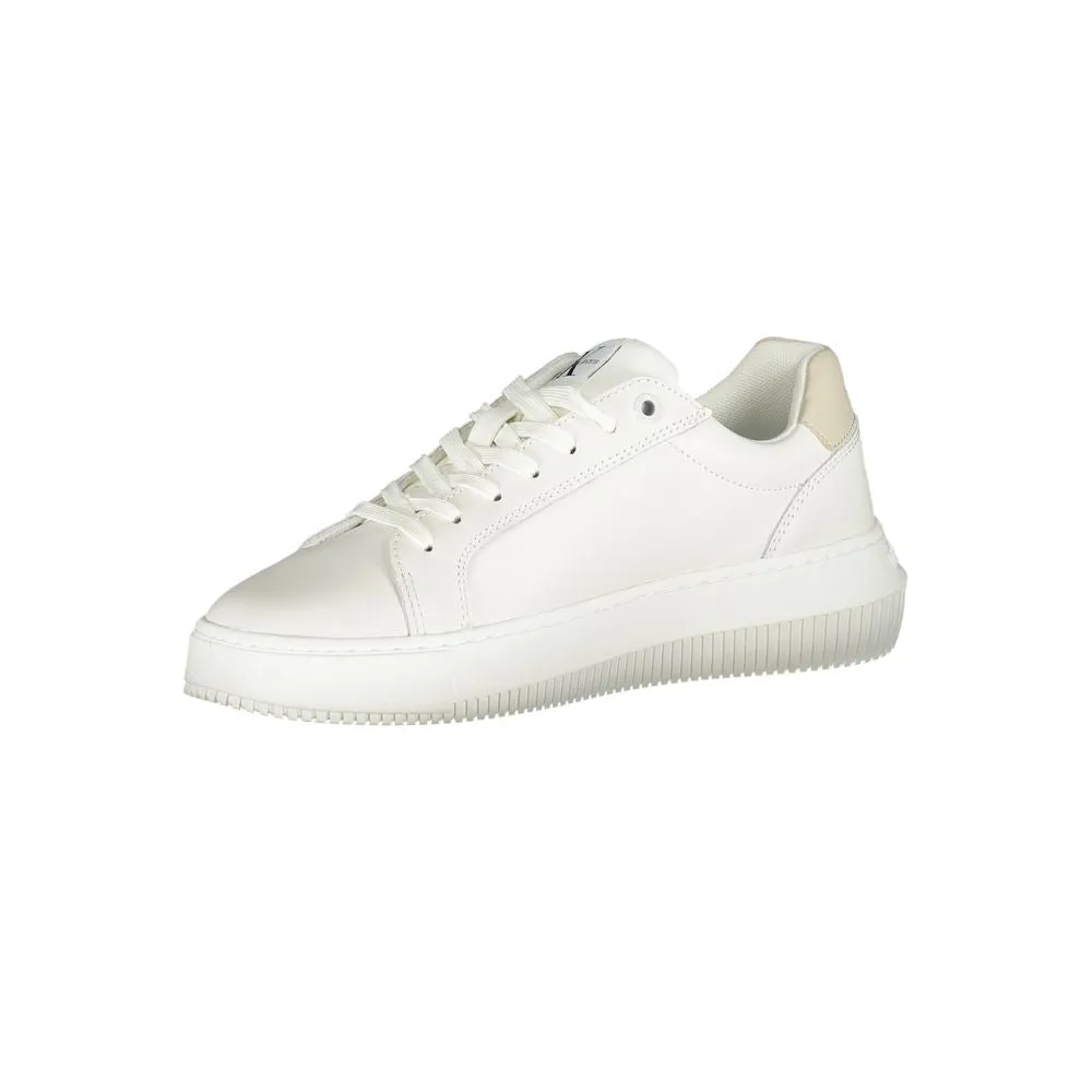 Calvin Klein Chic Lace-Up Sneakers with Contrast Women's Details
