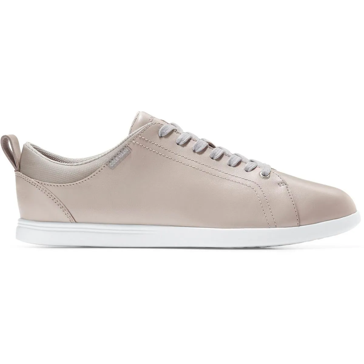 Carly Womens Leather Lace Up Casual and Fashion Sneakers