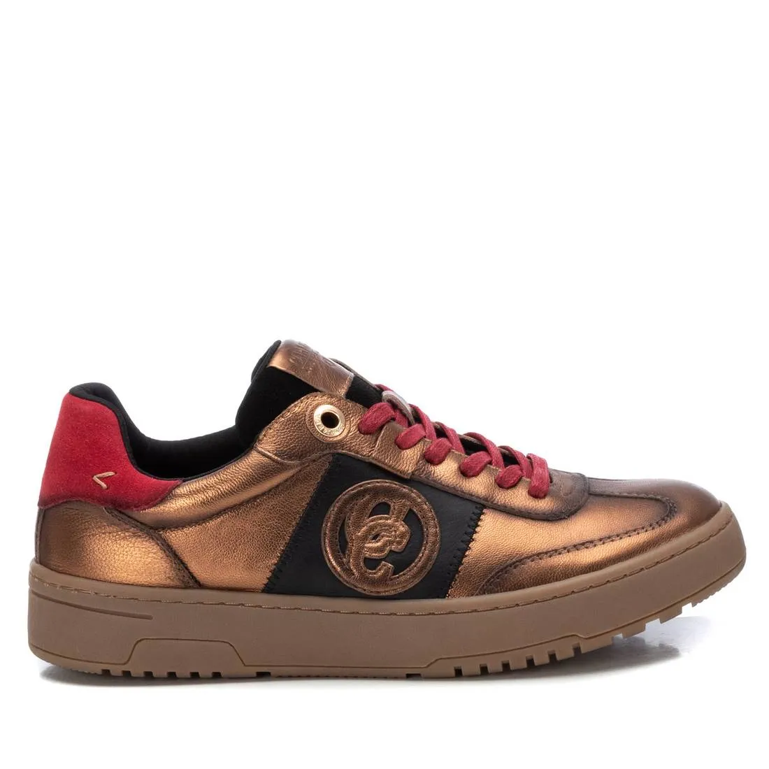 Carmela Collection Women's Leather Casual Sneakers By Xti