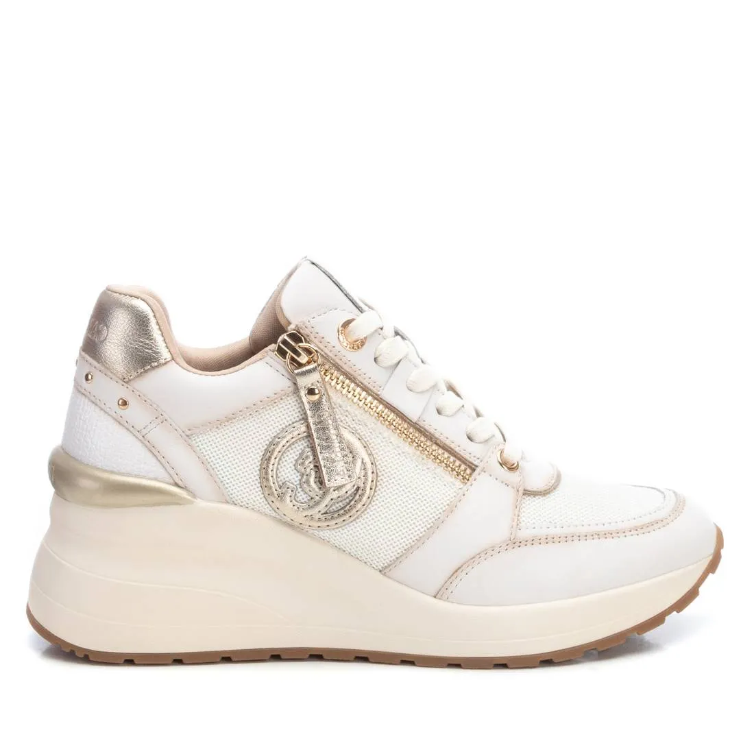 Carmela Collection Women's Leather Casual Sneakers By Xti