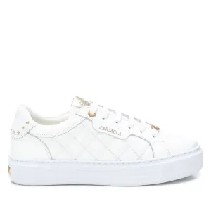 Carmela Collection Women's Leather Casual Sneakers By Xti