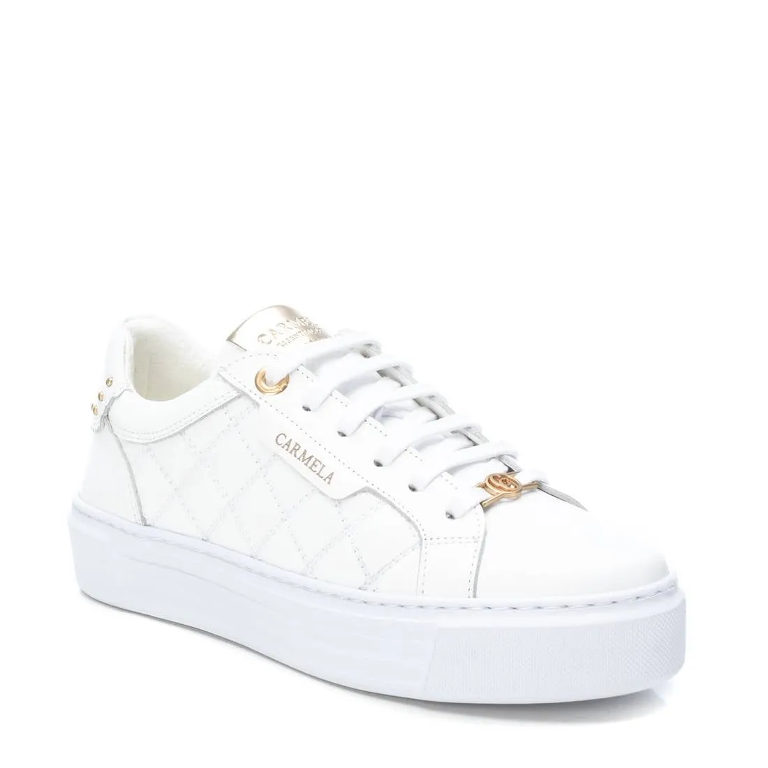 Carmela Collection Women's Leather Casual Sneakers By Xti
