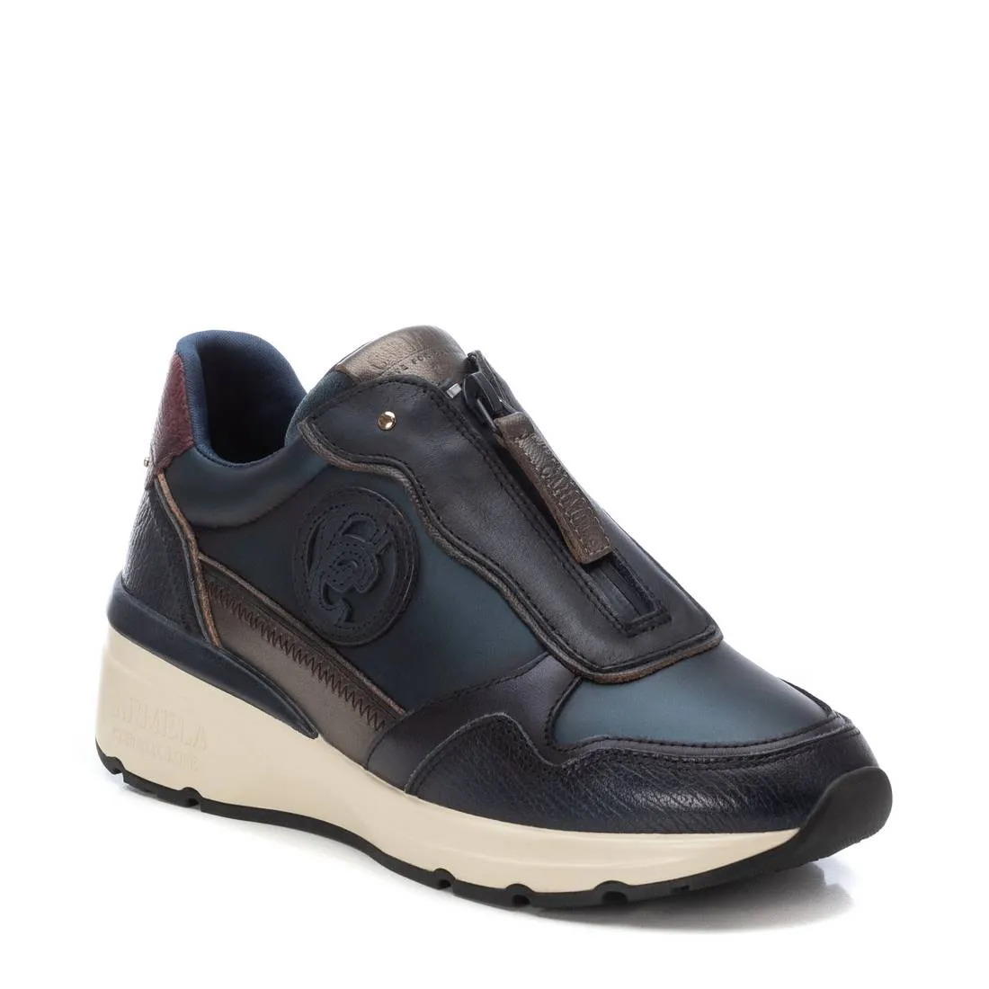 Carmela Collection Women's Leather Casual Sneakers By Xti