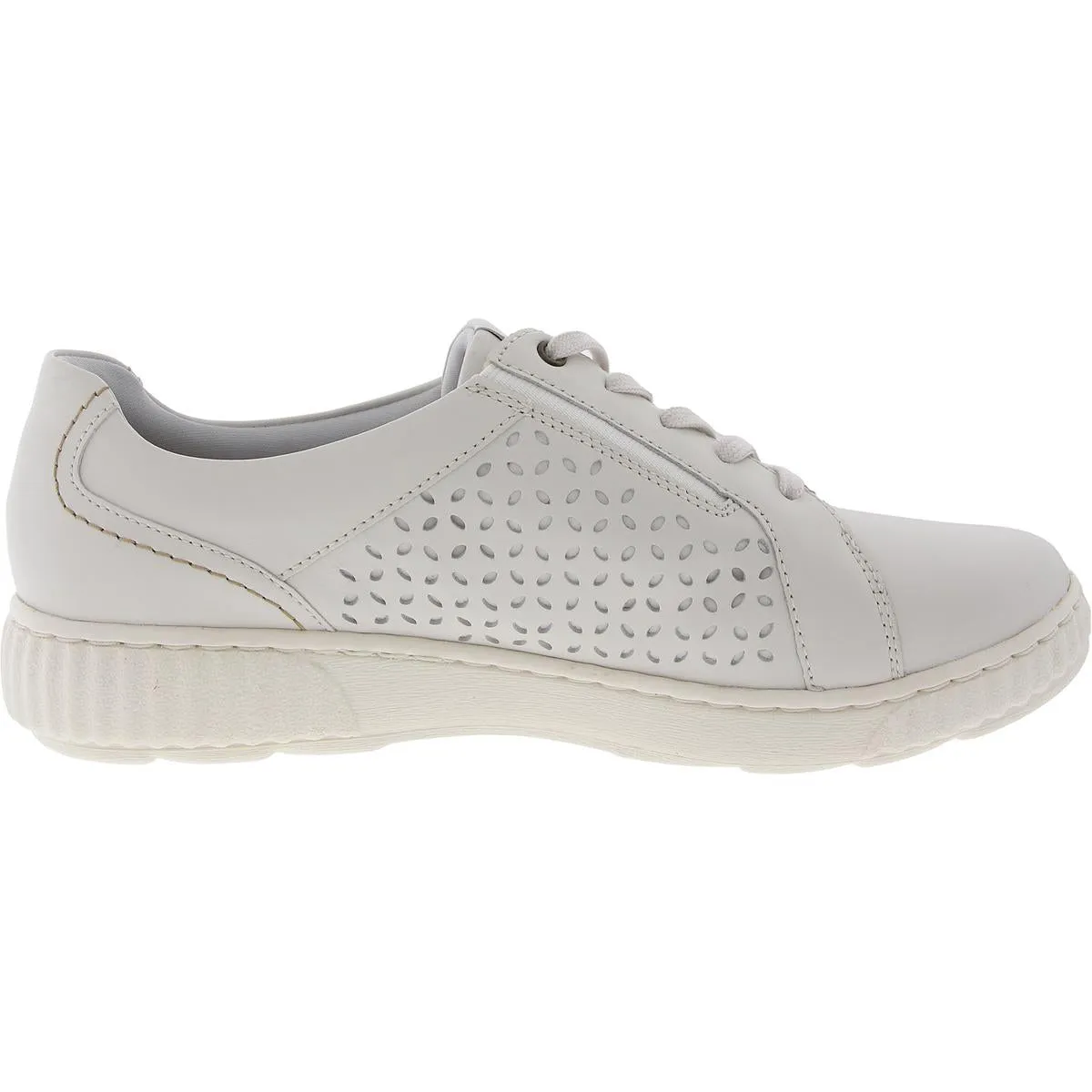 CAROLINE Womens Lace-Up Faux Leather Casual And Fashion Sneakers
