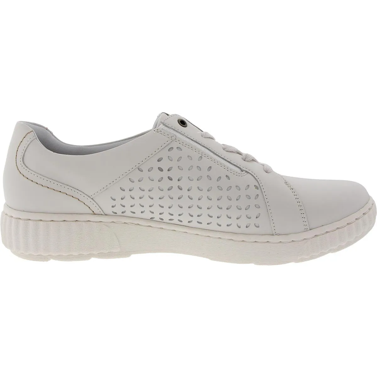 CAROLINE Womens Lace-Up Faux Leather Casual And Fashion Sneakers