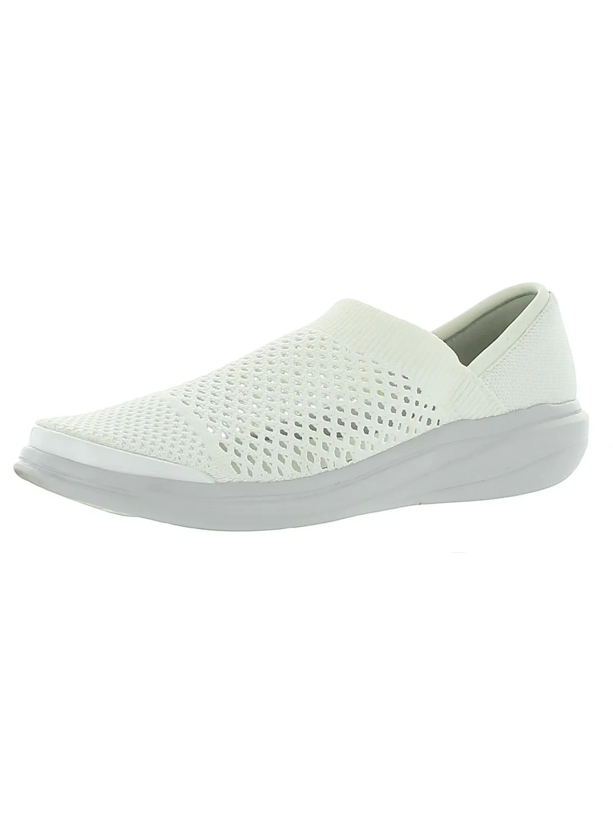 Charlie Womens Knit Comfort Slip-On Sneakers