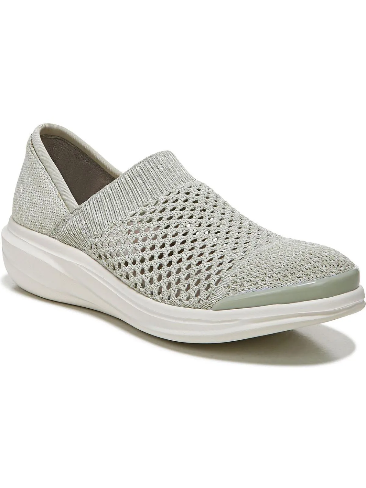 Charlie Womens Knit Comfort Slip-On Sneakers