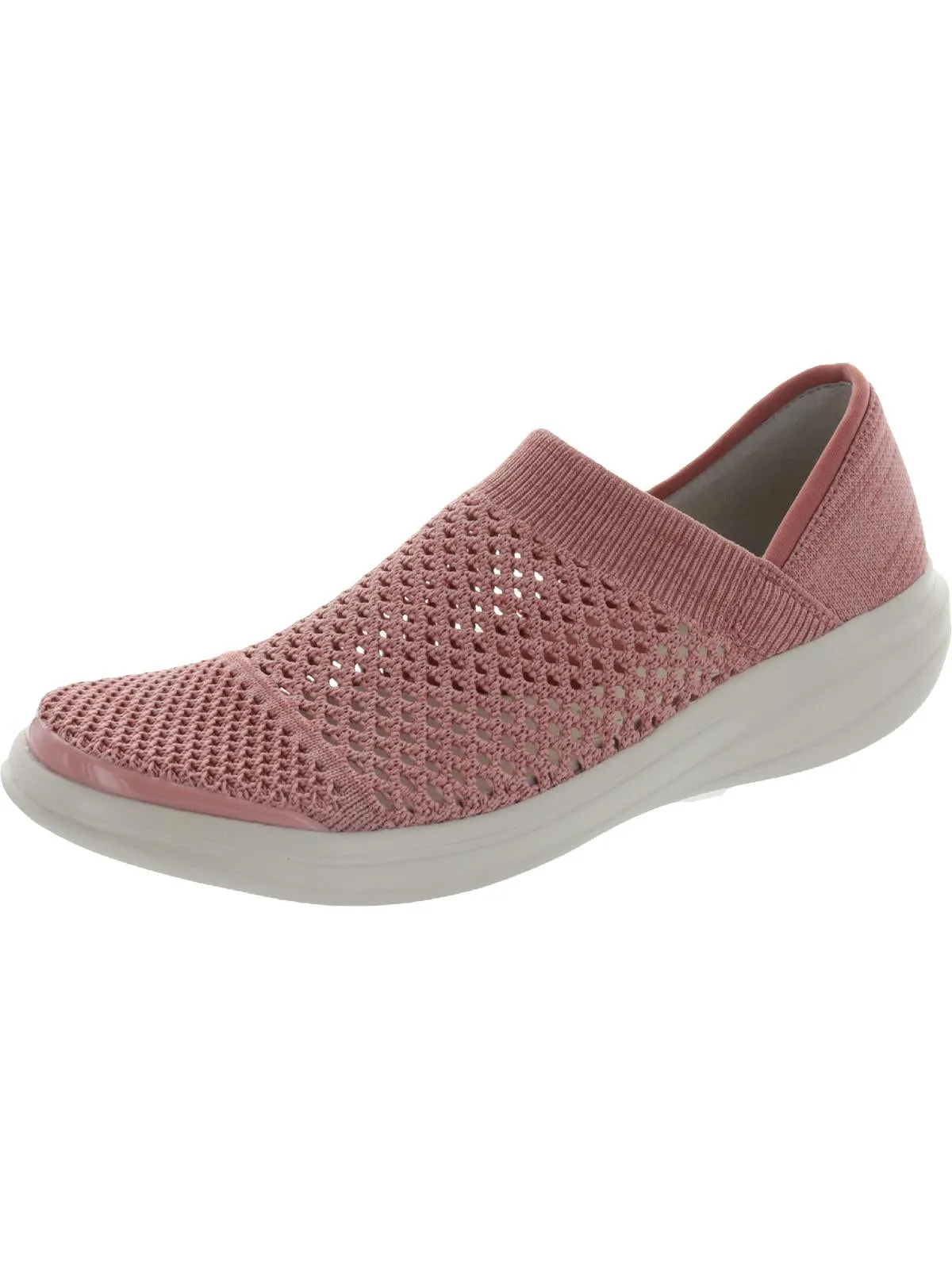 Charlie Womens Knit Comfort Slip-On Sneakers