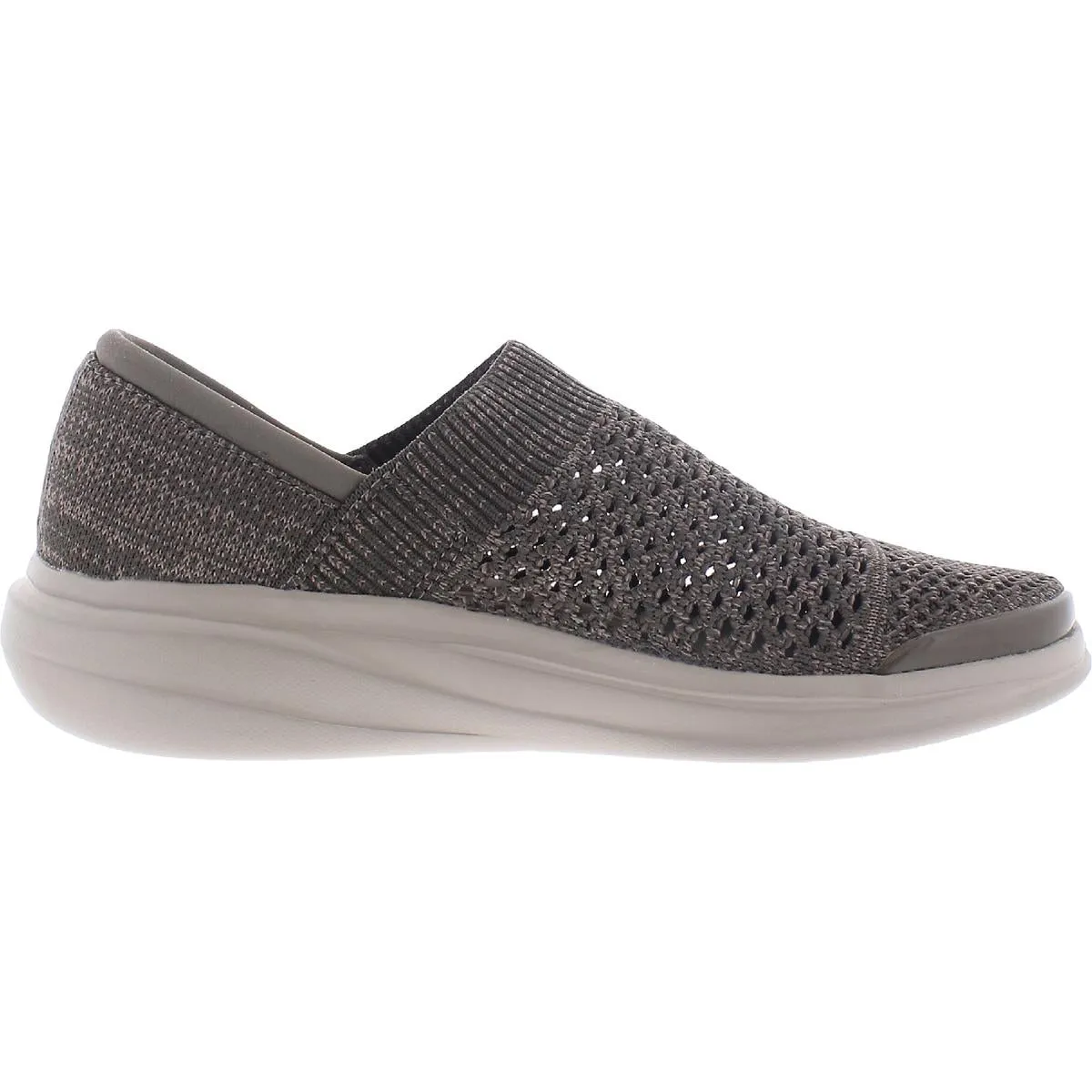 Charlie Womens Knit Comfort Slip-On Sneakers