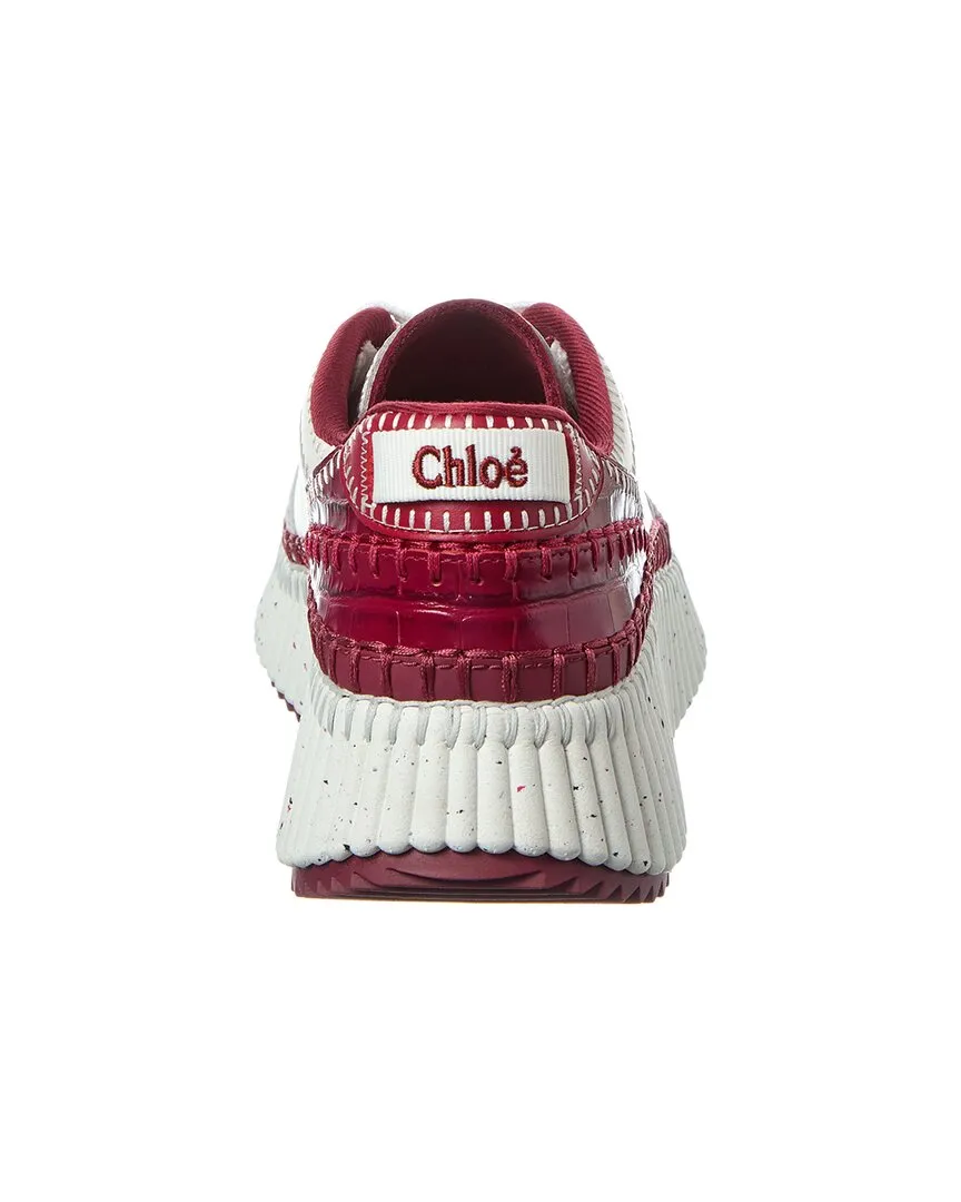 Chlo Nama Leather Sneaker