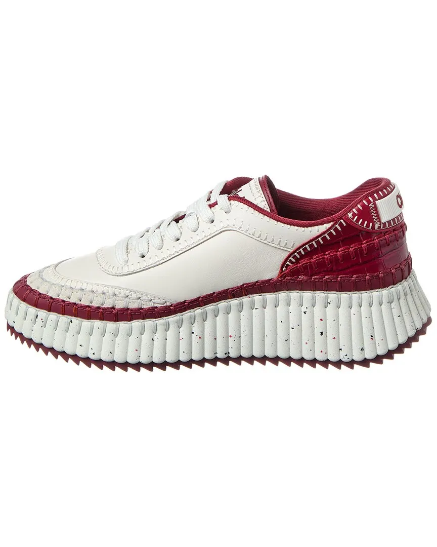 Chlo Nama Leather Sneaker