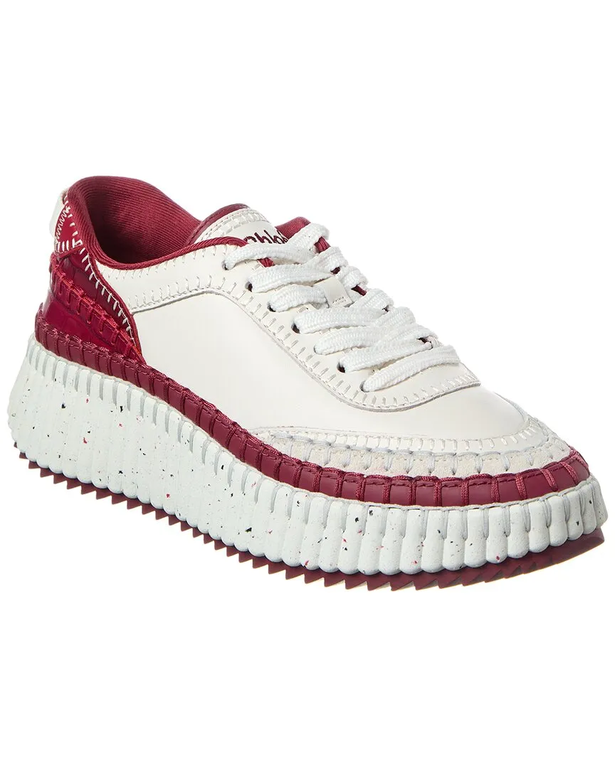 Chlo Nama Leather Sneaker