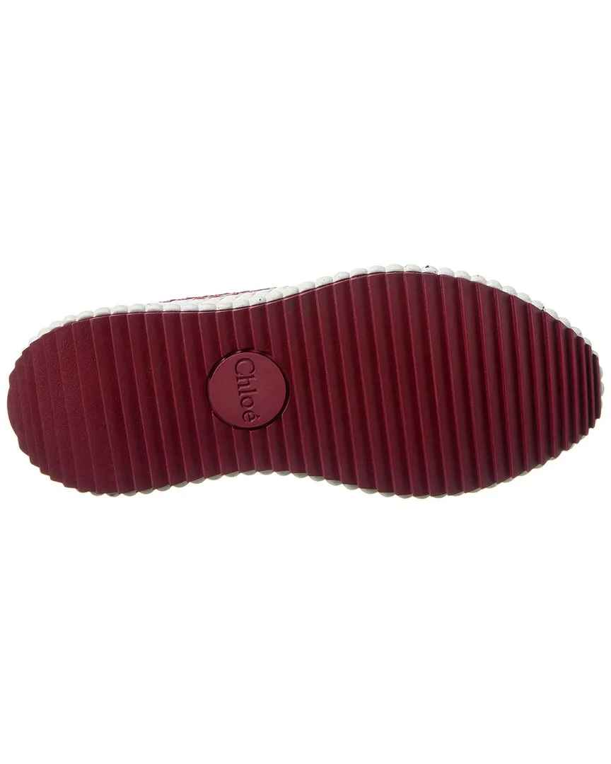 Chlo Nama Leather Sneaker