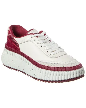 Chlo Nama Leather Sneaker