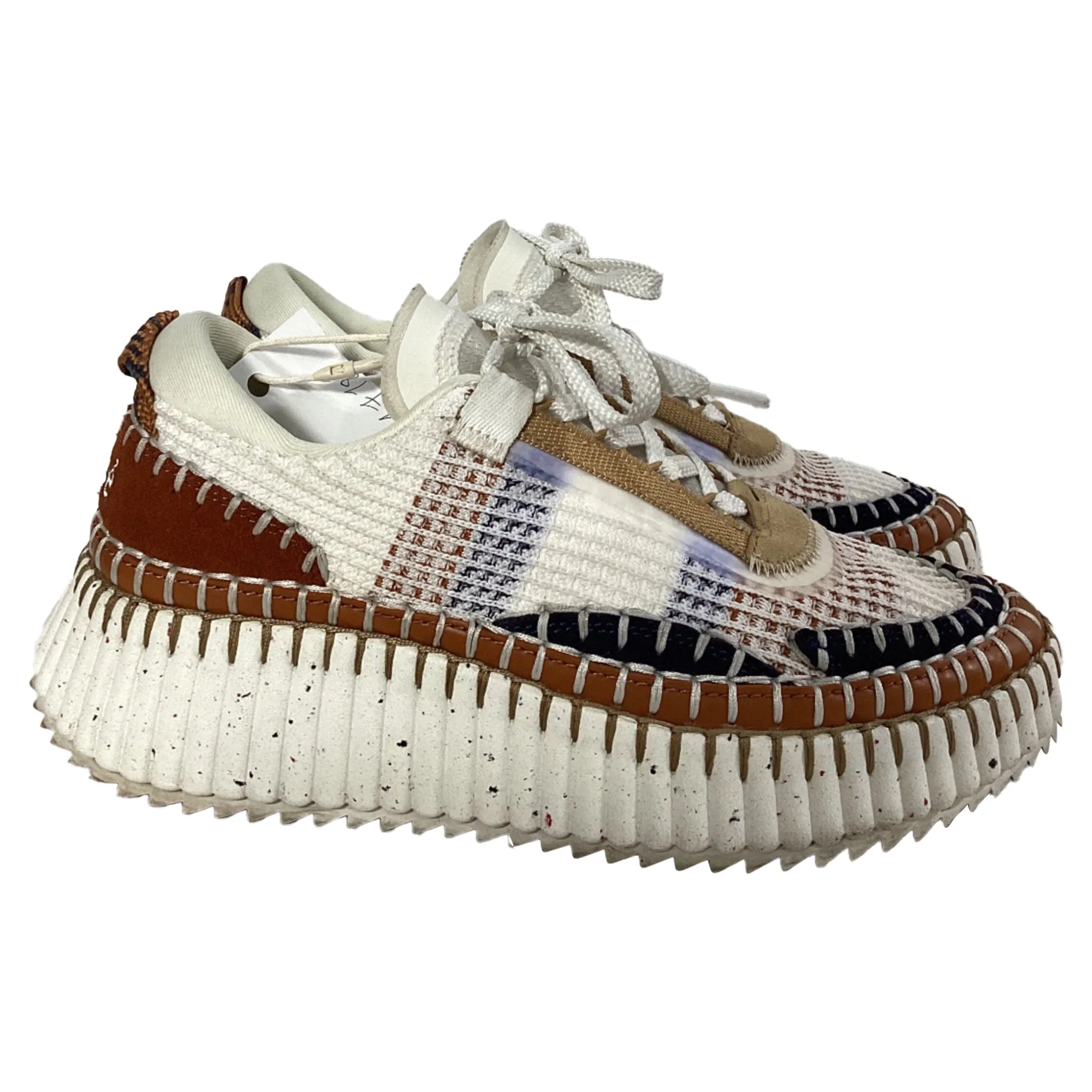 Chlo Nama Sneakers in Multicolor Recycled Nylon