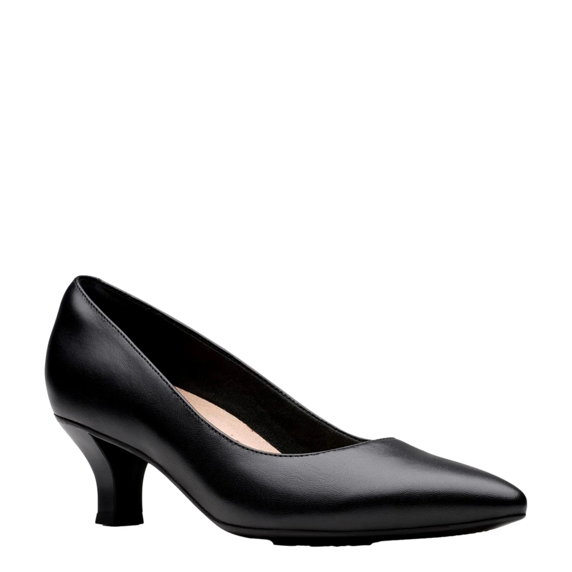 Clarks Kepley Vine Pump Black  26179996 Women's