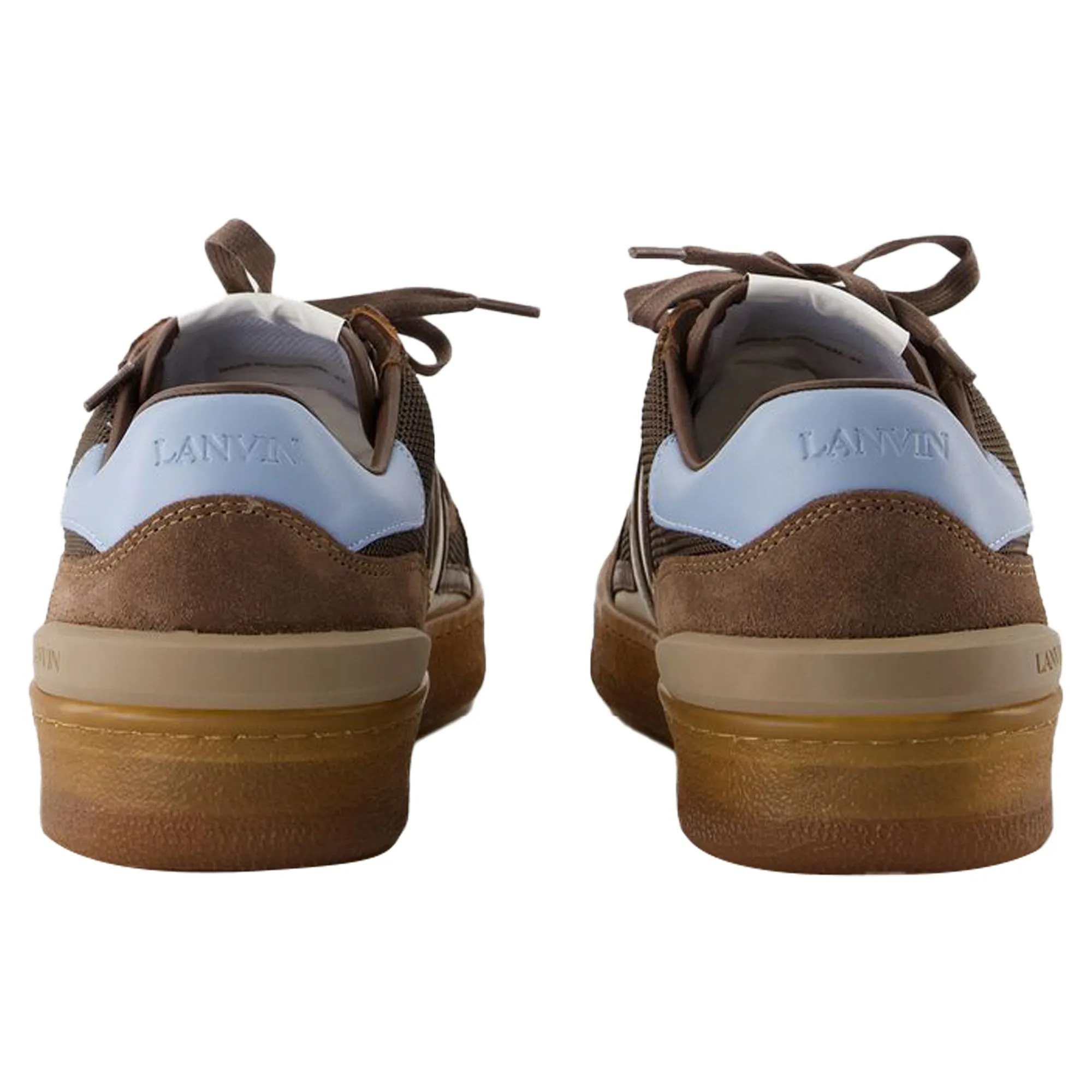 Clay Sneakers - Lanvin - Leather - Brown