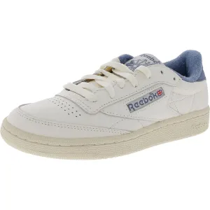 Club C 85 Vintage Womens Lace-Up Leather Casual And Fashion Sneakers